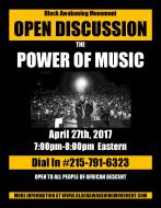 The Power of Music Flyer