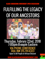 Fulfilling The Legacy of Our Ancestors